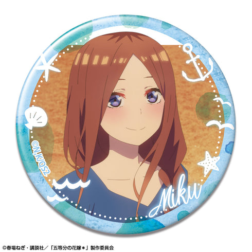 『五等分の花嫁*』缶バッジ デザイン09(中野三玖/A)【202509再販】